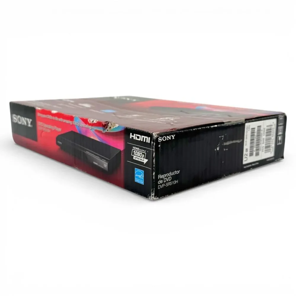 NEW Sealed Box Sony DVD 1080P Upscaling Player DVP-SR510H